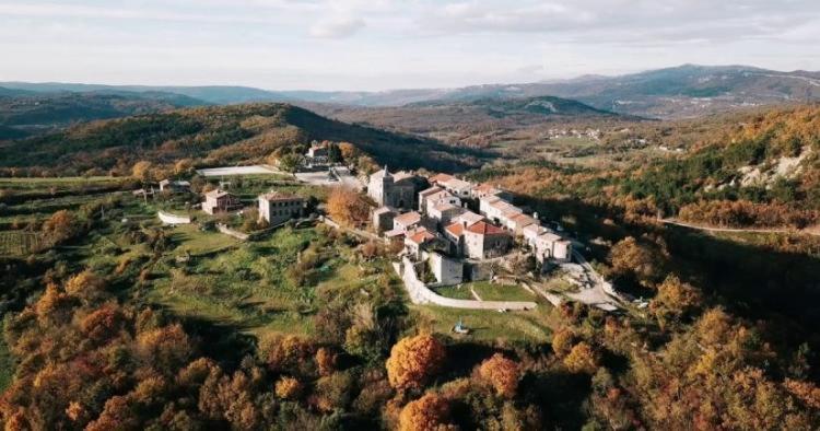 Casa Luana Villa Roč Dış mekan fotoğraf